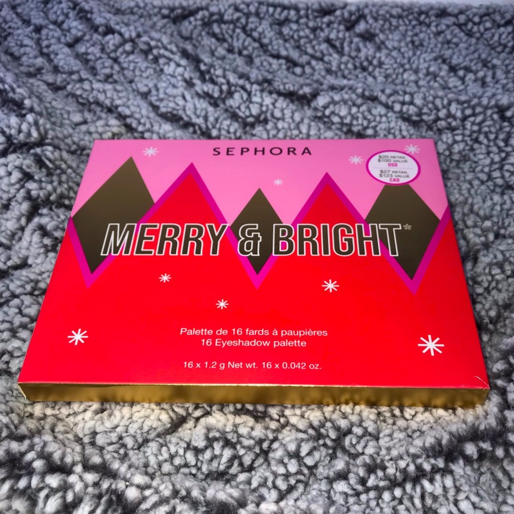 Sephora Collection Merry And Bright Eyeshadow Palette